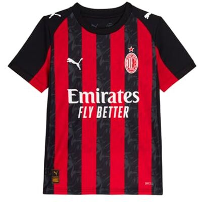 A.C. Milan Trikot Rennen Home, Saison 2025/2026, Fußball-T-Shirt, offizielles Produkt, Kinder, 14 Jahre A.C. Milan Trikot Rennen Home, Saison 2025/2026, Fußball-T-Shirt, offizielles Produkt, Kinder, 14 Jahre