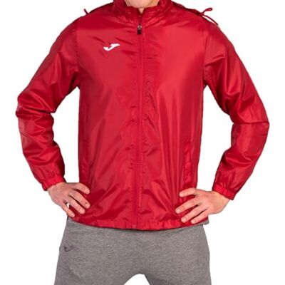 Joma Wasserdichte Regenjacke mit Kapuze, 6XS 3XL Windjacke mit Seitentaschen und Elastischen Bündchen Iris Joma Wasserdichte Regenjacke mit Kapuze, 6XS 3XL Windjacke mit Seitentaschen und Elastischen Bündchen Iris