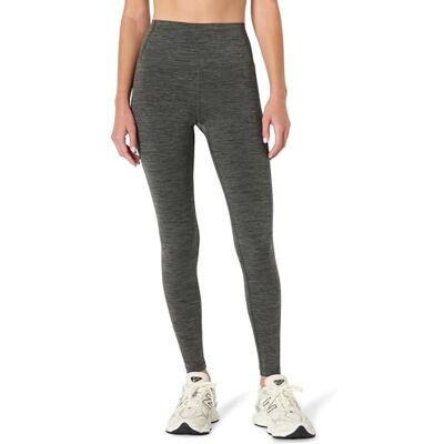 Amazon Essentials Damen Active FormFlex Butterweiche Sport-Yoga-Leggings mit Hoher Taille, Graphit Space-dye, XL Amazon Essentials Damen Active FormFlex Butterweiche Sport-Yoga-Leggings mit Hoher Taille, Graphit Space-dye, XL
