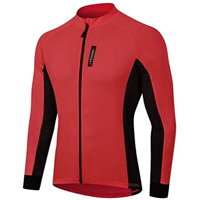 MEETWEE Herren Radtrikot, Langarm Fahrradtrikot Reißverschluss Fahrradbekleidung Radshirt Fahrradshirts für Männer, Atmungsaktive Cycling Jersey Schnell Trocknen Radsport Bekleidung MEETWEE Herren Radtrikot, Langarm Fahrradtrikot Reißverschluss Fahrradbekleidung Radshirt Fahrradshirts für Männer, Atmungsaktive Cycling Jersey Schnell Trocknen Radsport Bekleidung