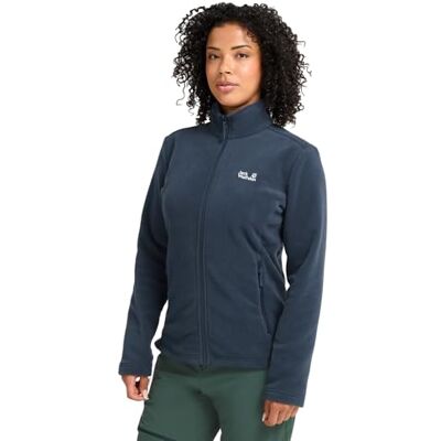 Jack Wolfskin Damen Fleecejacke mit Reißverschluss Taunus 200 Full Zip warm 3 in 1 System kombinierbar mit Außenjacke für Frauen Outdoor und Alltag Jack Wolfskin Damen Fleecejacke mit Reißverschluss Taunus 200 Full Zip warm 3 in 1 System kombinierbar mit Außenjacke für Frauen Outdoor und Alltag