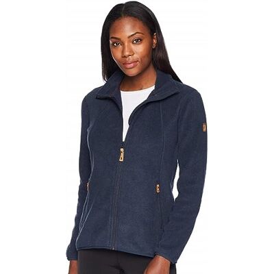 Fjällräven Damen Stina Fleecejacke, Dark Navy, L EU Fjällräven Damen Stina Fleecejacke, Dark Navy, L EU