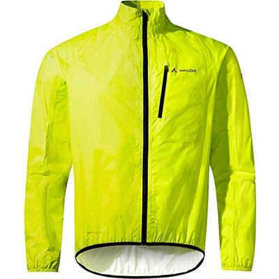 VAUDE Men's Drop Jacket III Leichte Regenjacke Ultraleicht & Wasserabweisend Ceplex active Technologie Klein verpackbar Umweltfreundlich, Passform: Slim fit, neon yellow, S VAUDE Men's Drop Jacket III Leichte Regenjacke Ultraleicht & Wasserabweisend Ceplex active Technologie Klein verpackbar Umweltfreundlich, Passform: Slim fit, neon yellow, S