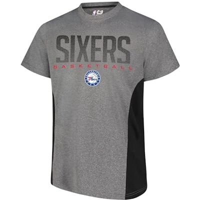 Ultra Game Herren Kurzarm-t NBA Active Tee Shirt, Dunkelgrau meliert, Medium Ultra Game Herren Kurzarm-t NBA Active Tee Shirt, Dunkelgrau meliert, Medium
