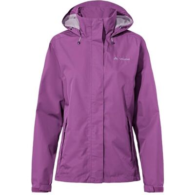 VAUDE Escape Light Regenjacke Damen – wasserdicht, atmungsaktiv und winddicht mit 2-Lagen-Membran, verstaubare Kapuze, 420g leicht, magenta,42 VAUDE Escape Light Regenjacke Damen – wasserdicht, atmungsaktiv und winddicht mit 2-Lagen-Membran, verstaubare Kapuze, 420g leicht, magenta,42
