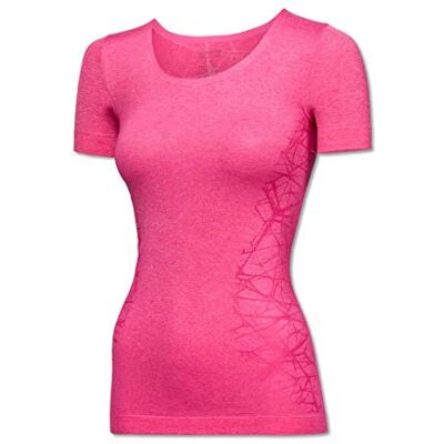 Schiesser Damen Sport Shirt 1/2 Thermounterwäsche Oberteil, per Pack Rot (pink-Mel. 520), 38 (Herstellergröße: 038) Schiesser Damen Sport Shirt 1/2 Thermounterwäsche Oberteil, per Pack Rot (pink-Mel. 520), 38 (Herstellergröße: 038)