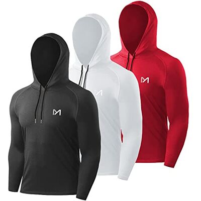 MEETYOO Sportshirt Herren, Funktionsshirt Langarm Laufshirt Männer Fitnessshirt Atmungsaktiv T Shirts für Running Gym Jogging MEETYOO Sportshirt Herren, Funktionsshirt Langarm Laufshirt Männer Fitnessshirt Atmungsaktiv T Shirts für Running Gym Jogging