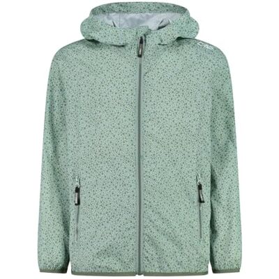 CMP Unisex Kinder Giacca Da Pioggia Bambini Con Cappuccio Fisso Regenjacke, Jade, 104 EU CMP Unisex Kinder Giacca Da Pioggia Bambini Con Cappuccio Fisso Regenjacke, Jade, 104 EU