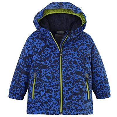 Killtec Unisex Fisw 2 Mns Jckt Skijacke Funktionsjacke mit Kapuze und Schneefang, neon blue, 122-128 EU Killtec Unisex Fisw 2 Mns Jckt Skijacke Funktionsjacke mit Kapuze und Schneefang, neon blue, 122-128 EU