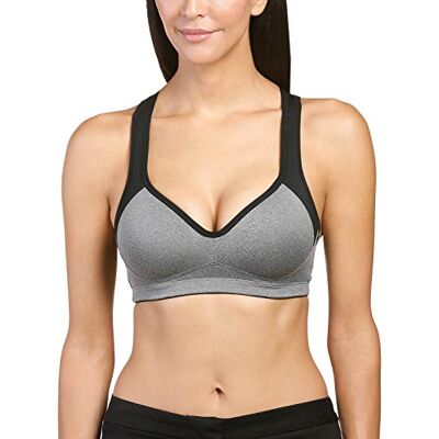 Naturana Schalen Sport BH High Level Solution grau-schwarz 80 Damen Naturana Schalen Sport BH High Level Solution grau-schwarz 80 Damen