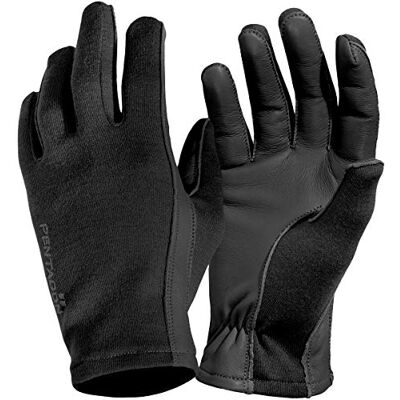 Pentagon Pilotenhandschuh Nomex Kurz (Schwarz, XL) Pentagon Pilotenhandschuh Nomex Kurz (Schwarz, XL)