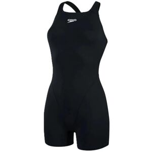 Speedo Damen Eco Endurance+ Legsuit Swimsuit Chlorine Resistant Recycled Fabric Swim FitneS Training Holiday, Black, 38 Speedo Damen Eco Endurance+ Legsuit Swimsuit Chlorine Resistant Recycled Fabric Swim FitneS Training Holiday, Black, 38
