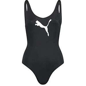 Puma Damen Swimsuit Badebekleidung, Schwarz, S EU Puma Damen Swimsuit Badebekleidung, Schwarz, S EU