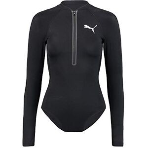 Puma Damen dames lagarm overpak Long sleeve surf suit, Schwarz, S EU Puma Damen dames lagarm overpak Long sleeve surf suit, Schwarz, S EU
