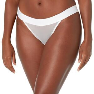 DKNY Damen Durchsichtiger Unterwäsche im Bikini-Stil, Weiss/opulenter Garten, Medium DKNY Damen Durchsichtiger Unterwäsche im Bikini-Stil, Weiss/opulenter Garten, Medium