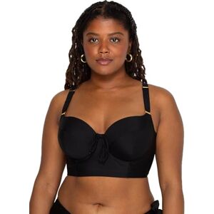 Smart & Sexy Damen Leicht Gefüttertes Bügel Bikinioberteil, schwarzer Farbton, 80DD Smart & Sexy Damen Leicht Gefüttertes Bügel Bikinioberteil, schwarzer Farbton, 80DD
