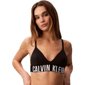 Calvin Damen Bikini Oberteil Triangel mit verstellbaren Trägern, Schwarz (Black), M Calvin Damen Bikini Oberteil Triangel mit verstellbaren Trägern, Schwarz (Black), M