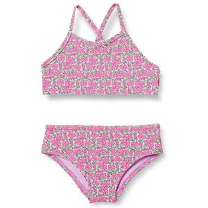 Amazon Essentials Mädchen Bikini-Set, Lila Intensive Rosa Posey Floral, 4 Jahre Amazon Essentials Mädchen Bikini-Set, Lila Intensive Rosa Posey Floral, 4 Jahre