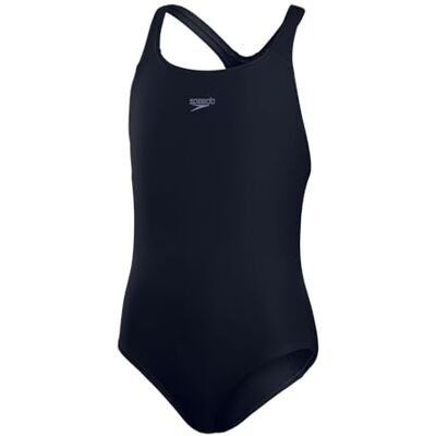 Speedo Mädchen ECO Endurance+ Medalist Badeanzug Chlorbeständig Recyclingmaterial Bequeme Passform Schwimmunterricht Badeurlaub Speedo Mädchen ECO Endurance+ Medalist Badeanzug Chlorbeständig Recyclingmaterial Bequeme Passform Schwimmunterricht Badeurlaub