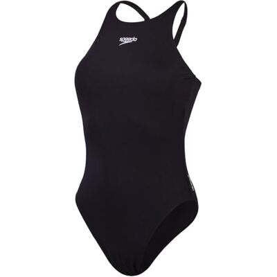 Speedo Damen End+ V Back (längerer Körper) Badeanzug Bademode (1 Stück) Speedo Damen End+ V Back (längerer Körper) Badeanzug Bademode (1 Stück)
