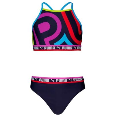 Puma Swim Girls Placed Print Bikini Set 1P Puma Swim Girls Placed Print Bikini Set 1P
