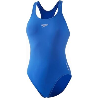 Speedo Mädchen ECO Endurance+ Medalist Badeanzug Chlorbeständig Recyclingmaterial Bequeme Passform Schwimmunterricht Badeurlaub Bondi Blue 13-14 Speedo Mädchen ECO Endurance+ Medalist Badeanzug Chlorbeständig Recyclingmaterial Bequeme Passform Schwimmunterricht Badeurlaub Bondi Blue 13-14