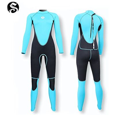 PAWHITS Thermal-Neoprenanzug für Damen, 3 mm, langärmelig, volle Länge, zum Tauchen, Surfen, Schnorcheln PAWHITS Thermal-Neoprenanzug für Damen, 3 mm, langärmelig, volle Länge, zum Tauchen, Surfen, Schnorcheln