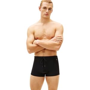 Tommy Hilfiger Herren Badehose Trunk mit Logo, Schwarz (Black), S Tommy Hilfiger Herren Badehose Trunk mit Logo, Schwarz (Black), S