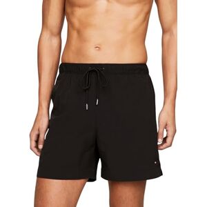 Tommy Hilfiger Herren Badeshorts Medium Drawstring Mittellang, Schwarz (Black), XL Tommy Hilfiger Herren Badeshorts Medium Drawstring Mittellang, Schwarz (Black), XL