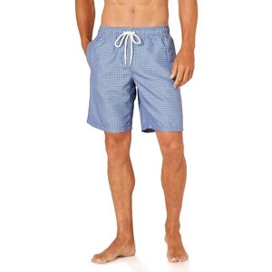 Amazon Essentials Herren-Badehose mit Netzfutter, Taschen, Kordelzug, Blau, geometrischer Druck, Größe XL Amazon Essentials Herren-Badehose mit Netzfutter, Taschen, Kordelzug, Blau, geometrischer Druck, Größe XL