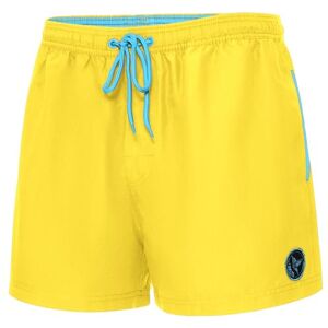 Ladeheid Badehose Herren Bequeme Badeshorts Kurz mit Seitentaschen und Schnürchen, Badeshorts Herren mit Netzfütterung, Perfekt für Sommer, Strand und Schwimmbad – LA40-199 (Gelb, S) Ladeheid Badehose Herren Bequeme Badeshorts Kurz mit Seitentaschen und Schnürchen, Badeshorts Herren mit Netzfütterung, Perfekt für Sommer, Strand und Schwimmbad – LA40-199 (Gelb, S)