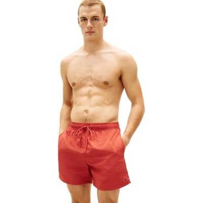 Tommy Hilfiger Herren Badeshorts Medium Drawstring mit Logo Tommy Hilfiger Herren Badeshorts Medium Drawstring mit Logo