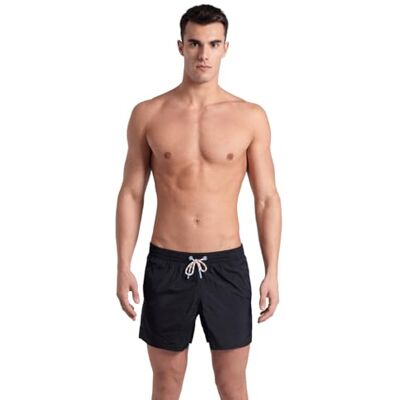 ARENA Herren Men's Team Stripe Beach Short Solid Swim Trunks (1er Pack) ARENA Herren Men's Team Stripe Beach Short Solid Swim Trunks (1er Pack)