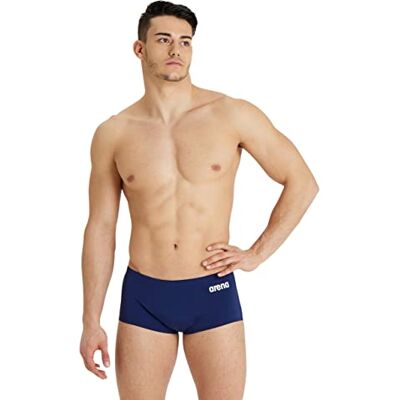 ARENA Solid Team Men's Swimming Swimsuit, Quick-Drying Swim Shorts in MaxLife Fabric with Maximum Chlorine Resistance and UPF 50+ UV Protection ARENA Solid Team Men's Swimming Swimsuit, Quick-Drying Swim Shorts in MaxLife Fabric with Maximum Chlorine Resistance and UPF 50+ UV Protection