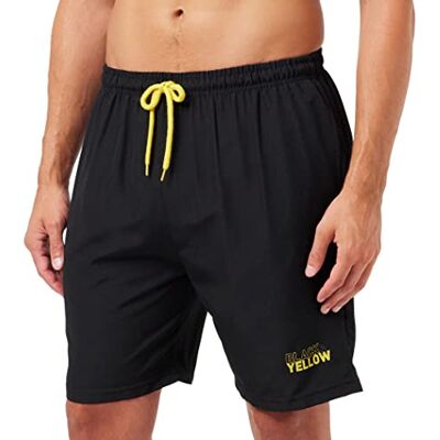 Dortmund Borussia Herren Badehose Black&Yellow Bermudas, Schwarz, M EU Dortmund Borussia Herren Badehose Black&Yellow Bermudas, Schwarz, M EU