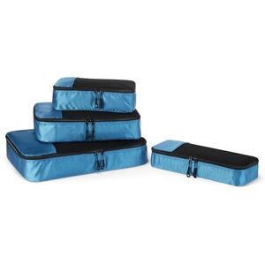 Amazon Essentials 4-teiliges Packwürfel-Reisezubehörset, Gepäckorganizer mit doppeltem Reißverschluss, Netzoberseite, 100% Polyester, klein/mittel/groß/schmal, himmelblau (früher Amazon Basics) Amazon Essentials 4-teiliges Packwürfel-Reisezubehörset, Gepäckorganizer mit doppeltem Reißverschluss, Netzoberseite, 100% Polyester, klein/mittel/groß/schmal, himmelblau (früher Amazon Basics)