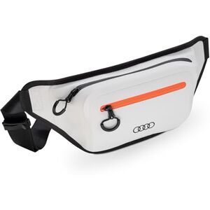 Audi collection Audi 3152400600 Hüfttasche Hip Bag Gürteltasche Bauchtasche Ringe Logo Tasche, grau Audi collection Audi 3152400600 Hüfttasche Hip Bag Gürteltasche Bauchtasche Ringe Logo Tasche, grau