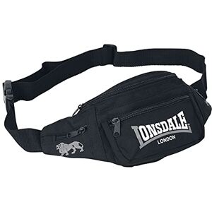 Lonsdale unisex adult Hip Luggage Carry On Luggage, Black/Grey,Einheitsgröße EU Lonsdale unisex adult Hip Luggage Carry On Luggage, Black/Grey,Einheitsgröße EU