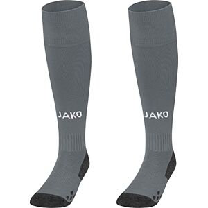 JAKO Unisex Stutzenstrumpf Allround, Steingrau, 43-46 JAKO Unisex Stutzenstrumpf Allround, Steingrau, 43-46