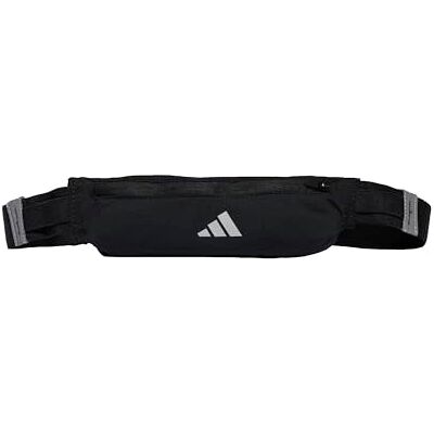 Adidas Unisex Running Belt Waist Bag Waist Pack, Black/Reflective Silver, One Size Adidas Unisex Running Belt Waist Bag Waist Pack, Black/Reflective Silver, One Size