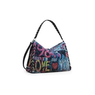 Desigual Schultertasche Umhängetasche Leiria Pizzicato Shoulder Bag Tutti Fruti bunt Desigual Schultertasche Umhängetasche Leiria Pizzicato Shoulder Bag Tutti Fruti bunt