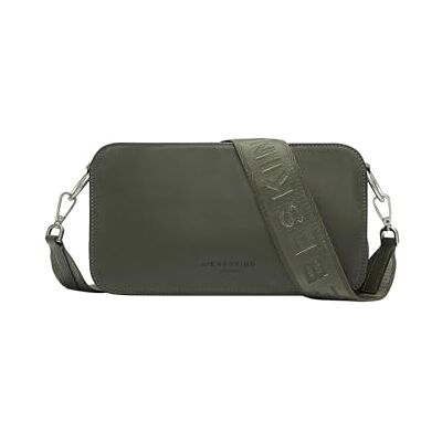 LIEBESKIND Berlin Umhängetasche „Clarice M“ I Schultertasche Leder Damen Crossbody Bag mit verstellbaren Schulterriemen I Fächer mit Reißverschluss und Knopfverschluss LIEBESKIND Berlin Umhängetasche „Clarice M“ I Schultertasche Leder Damen Crossbody Bag mit verstellbaren Schulterriemen I Fächer mit Reißverschluss und Knopfverschluss