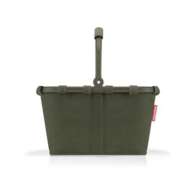 reisenthel carrybag XS cord dark matcha – Stabiler Einkaufskorb mit praktischer Innentasche – Elegantes und wasserabweisendes Design reisenthel carrybag XS cord dark matcha – Stabiler Einkaufskorb mit praktischer Innentasche – Elegantes und wasserabweisendes Design