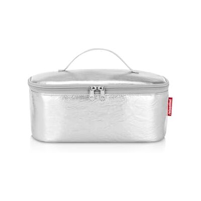 reisenthel coolerbag M Pocket Silver Crackle – Kühltasche mit Obermaterial aus recycelten PET-Flaschen – Ideal für das Mittagessen unterwegs reisenthel coolerbag M Pocket Silver Crackle – Kühltasche mit Obermaterial aus recycelten PET-Flaschen – Ideal für das Mittagessen unterwegs