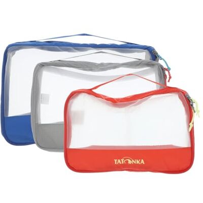 Tatonka Mesh Bag Set (3 Stück) Packwürfel-Set bestehend aus DREI leichten Netztaschen in unterschiedlichen Größen und Farben Tatonka Mesh Bag Set (3 Stück) Packwürfel-Set bestehend aus DREI leichten Netztaschen in unterschiedlichen Größen und Farben