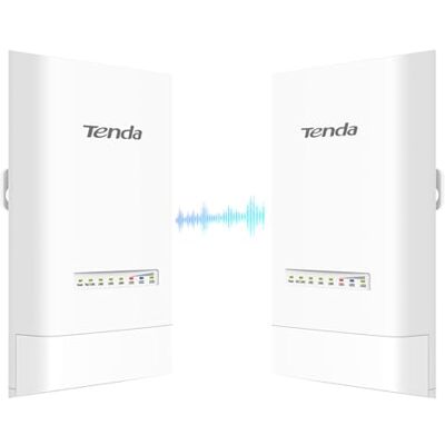 Tenda OS3 WiFi Bridge Point-to-Point WLAN Bridge Outdoor CPE (867 Mbit/s auf 5GHz, 5KM Reichweite, 4X 10/100 MBit/s-LAN-Ports, WLAN Brücke mit 12dBi Richtantenne, Zentrales Management) (2er Pack) Tenda OS3 WiFi Bridge Point-to-Point WLAN Bridge Outdoor CPE (867 Mbit/s auf 5GHz, 5KM Reichweite, 4X 10/100 MBit/s-LAN-Ports, WLAN Brücke mit 12dBi Richtantenne, Zentrales Management) (2er Pack)