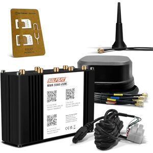 SELFSAT MWR 5560 eSIM 5G Cat 19 WLAN Router bis 3,4 Gbps inkl. SATCO 5G Antenne schwarz SELFSAT MWR 5560 eSIM 5G Cat 19 WLAN Router bis 3,4 Gbps inkl. SATCO 5G Antenne schwarz