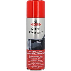 NIGRIN Gummipflege-Spray, Pflege für Gummiteile am Auto, pflegt und schützt nachhaltig, 300 ml, 1 Packung NIGRIN Gummipflege-Spray, Pflege für Gummiteile am Auto, pflegt und schützt nachhaltig, 300 ml, 1 Packung