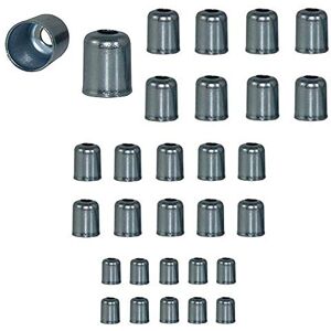 cyclingcolors 30 x Kabelhülsen für Motorrad, Fahrrad, 5,5 mm, 6 mm, 7 mm, Stahl, Universal, Motor, DIY cyclingcolors 30 x Kabelhülsen für Motorrad, Fahrrad, 5,5 mm, 6 mm, 7 mm, Stahl, Universal, Motor, DIY