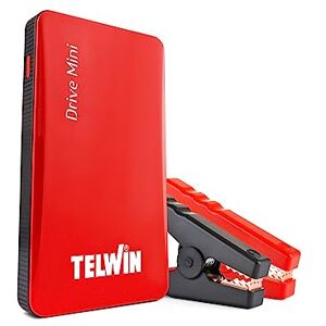 Telwin Drive Mini 12V 1000A Starthilfe Powerbank, Auto Batterie Booster, Notstarter für Autos, Motorräder und Fahrzeuge, Tragbare USB Ladegerät, Starthilfekabel, Überbrückungskabel, Kompact Telwin Drive Mini 12V 1000A Starthilfe Powerbank, Auto Batterie Booster, Notstarter für Autos, Motorräder und Fahrzeuge, Tragbare USB Ladegerät, Starthilfekabel, Überbrückungskabel, Kompact